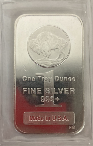 1 Troy Ounce .999 Fine Silver