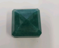 283.30 CT Natural Green Emerald W/ COA Square Cut Faceted Gemstone - 2