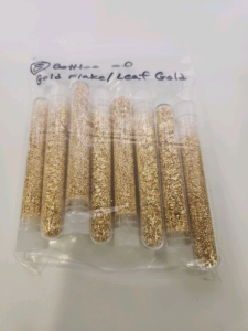 (8) Bottles Of Gold Flake/Leaf