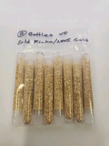 (8) Bottles Of Gold Flake/Leaf