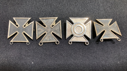 (4) WW2 Iron Cross Badges