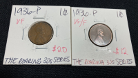 (8) 1936-P Wheat Pennies - 5