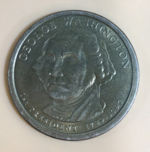 2007 D George Washington Presidential Dollar. P