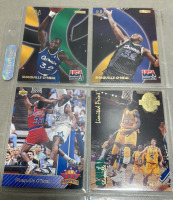 (1) 9” Tall Shaquille O’Neal Action Figure, (4) Shaquille O’Neal Olympic And NBA Collectible Cards And Tuff Stuff And Beckett Magazines Featuring Shaq - 2