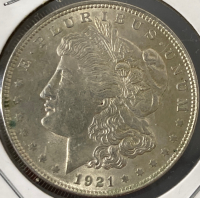 1921 Morgan Silver Dollar