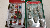 Assorted Small Ornaments, Christmas Knick Knacks and Figurines - 5