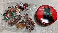 Assorted Small Ornaments, Christmas Knick Knacks and Figurines - 6