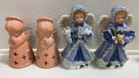 Assorted Small Ornaments, Christmas Knick Knacks and Figurines - 9