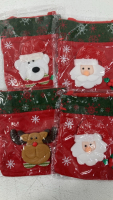 Assorted Ornaments; Gnome Tree Skirt; Christmas Tree Storage Bag; Holiday Nail Stickers; Grinch Ornament Kits; Christmas Gift Bags; Mochi Squishies Advent Calendar; Stockings Holders; Glittery Gold Poinsettias; Throw Pillow Covers and More!! - 5