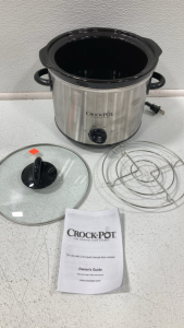 Crock Pot; Kohler Tub Spout with Necessary Accessories; Danco Slip On Tub Spout; Ceramic Christmas Tree Dish; Holiday Decorative Jars; Shower Head