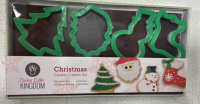 (2) Boxes Of 50 3-Ply Disposable Face Masks, (1) Box Of Christmas Lawn Stakes With Clips, (1) Box Of Christmas Cookie Cutter Set, (1) 18’’ Christmas Tree With Decorations And More - 3