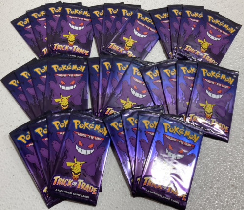 (33) 3-Pack Unopened Pokémon Cards