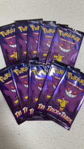 (10) Unopened 3-Pack Pok&eacute;mon Cards