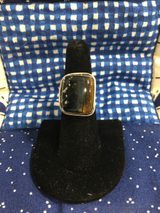 Size 6 Tiger Eye Jasper Ring