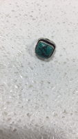 Size 7 1/2 Green stone and Size 8 Green Topaz - 2