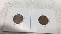 1936 and 1937 Mint State Wheat Pennies - 2