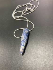 Bullet Shaped Canadian Sodalite Gemstone Necklace