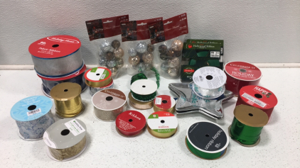 Christmas ribbons