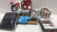 (2) Pairs of Snow pants Christmas ornaments and much more