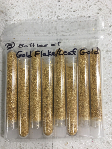 (8) Bottles of Gold Leaf