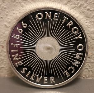 1 TROY OUNCE .999 FINE SILVER ROUND - VERIFIED AUTHENTIC