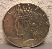 1922 PEACE DOLLAR - VERIFIED AUTHENTIC - 2