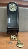 SANTOS WALL HANGING WOODEN COMPLETE CLOCK