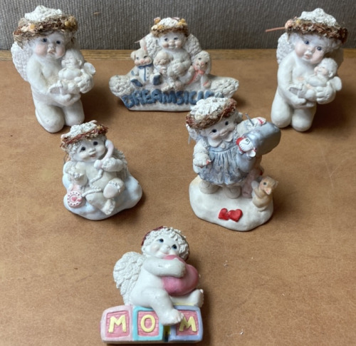 (6) DREAMSICLES CHERUB STATUES