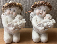 (6) DREAMSICLES CHERUB STATUES - 3