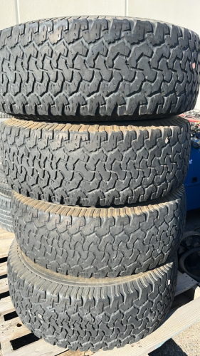 SET OF 4 ALL TERRAIN TIRES