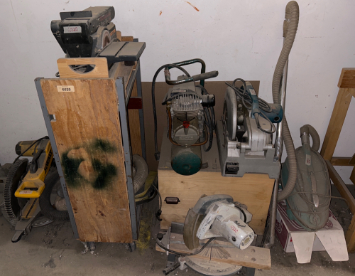 UNTESTED POWER TOOLS & VACUUM