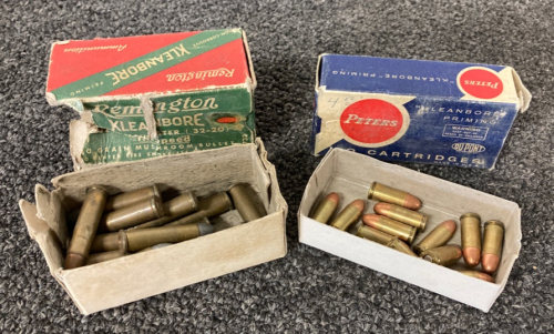 Partial Box Of Remington 32-20 80 Gr & Peters 32 Auto 71 Gr
