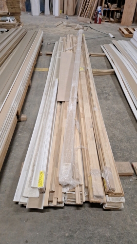 VARIOUS SIZE TRIM - LONGEST LENGTH 16 FEET