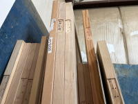 13 SANDED WOOD DOORS OF VARIOUS HEIGHTS - 3