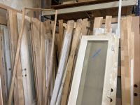 LARGE LOT OF DOORS, TRIM AND FRAMES - 2