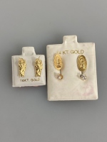 (2) Pairs Of Religious Themed Earrings