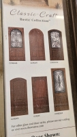 NEW NICER TEXTURED GLASS WINDOW DOORS, ASSORTED NEW DOORS - 3