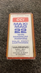 (50)Rds CCI MaxiMag 22 Mag