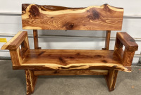 Real Wood Handmade Bench