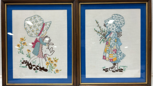 1972 Holly Hobbie Stitchwork