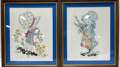 1972 Holly Hobbie Stitchwork