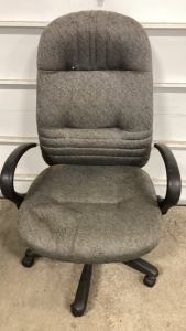 Dark Gray Rolling Office Chair