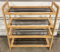 Wood Shoe Rack