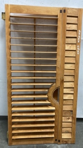 Louvered Door