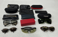 (9) Sunglasses Cases And Covers, (6) Safety/Sunglasses Of Different Styles