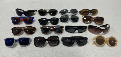 (16) Pairs Of Various Styles Of Glasses/Sunglasses