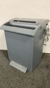 Trash Bin w/ Shredder