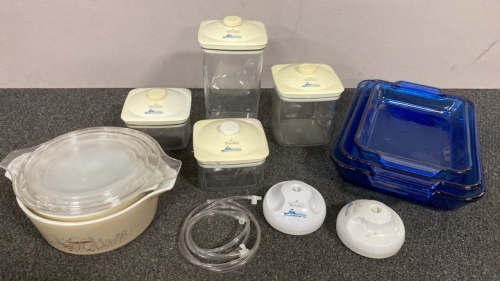 Rival, Anchor, & Pyrex Dishes
