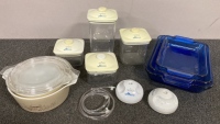 Rival, Anchor, & Pyrex Dishes