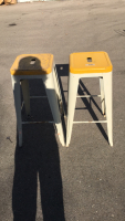 Pair Of Metal Stools